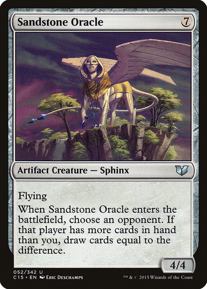 Sandstone Oracle [Commander 2015] | Total Play