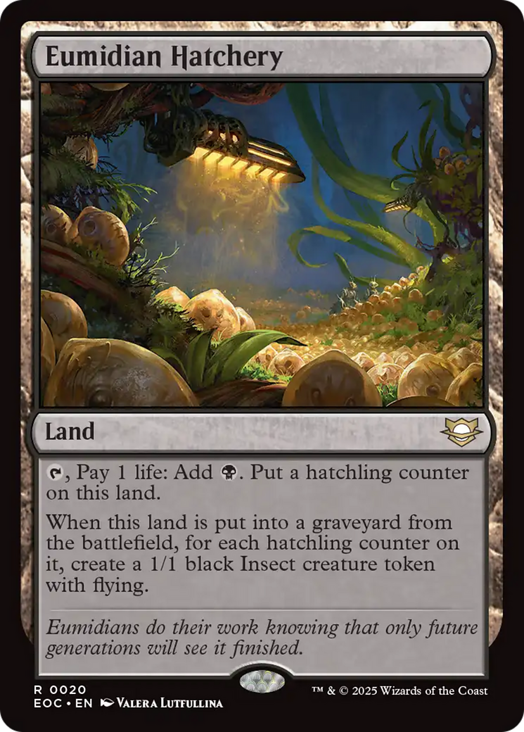 Eumidian Hatchery [Edge of Eternities Commander] | Total Play
