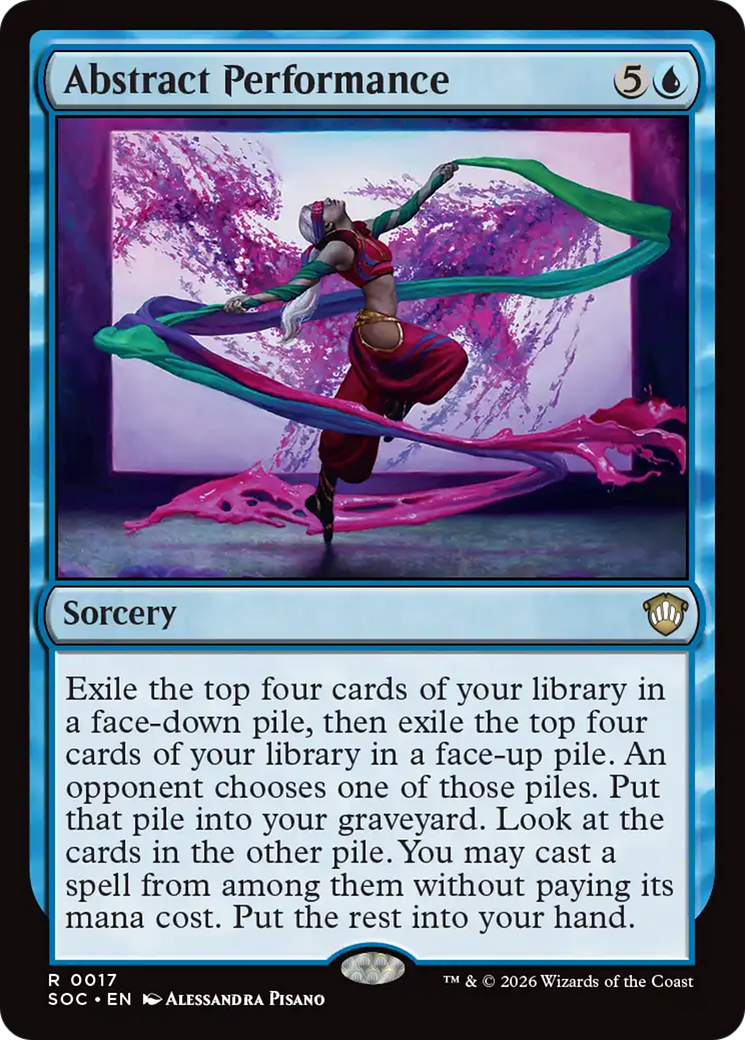 Abstract Performance [Secrets of Strixhaven Commander] | Total Play