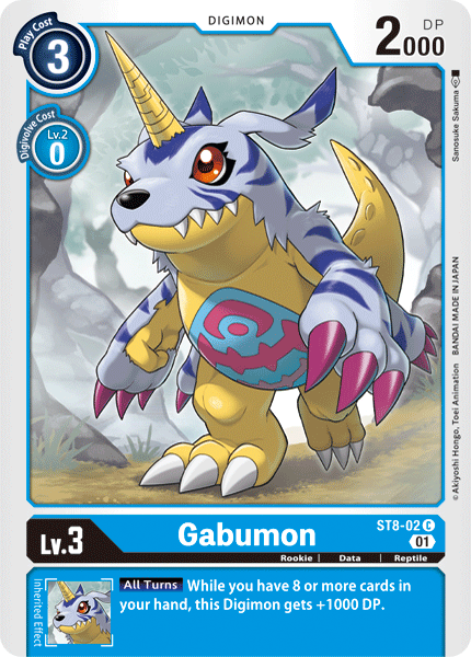 Gabumon [ST8-02] [Starter Deck: Ulforce Veedramon] | Total Play