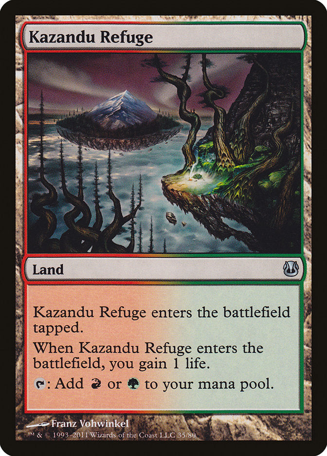 Kazandu Refuge [Duel Decks: Ajani vs. Nicol Bolas] | Total Play