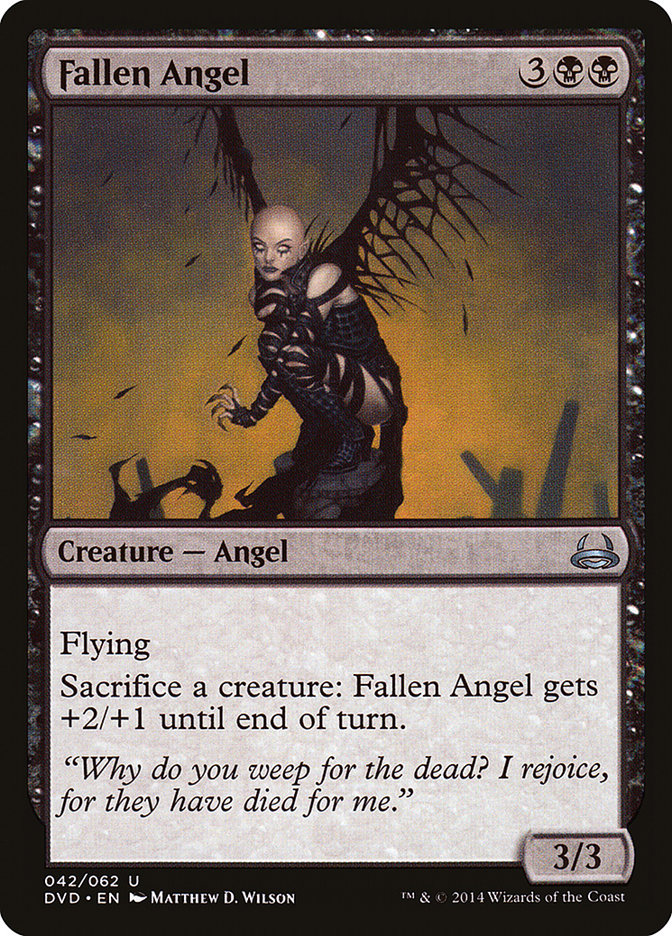 Fallen Angel (Divine vs. Demonic) [Duel Decks Anthology] | Total Play