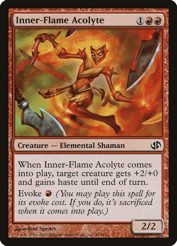 Inner-Flame Acolyte [Duel Decks: Jace vs. Chandra] | Total Play