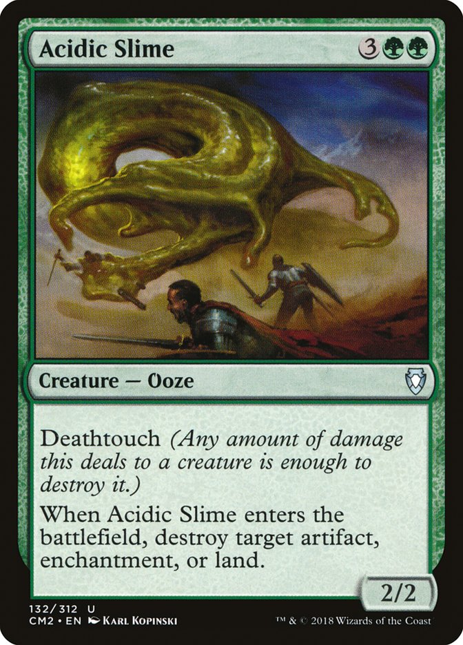 Acidic Slime [Commander Anthology Volume II] | Total Play