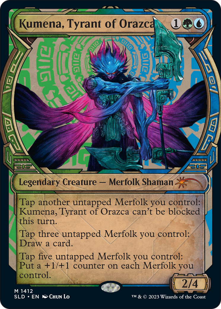 Kumena, Tyrant of Orazca (Rainbow Foil) [Secret Lair Drop Series] | Total Play