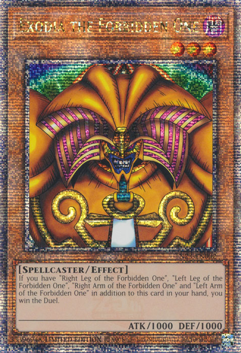 Exodia the Forbidden One [TN23-EN002] Quarter Century Secret Rare | Total Play