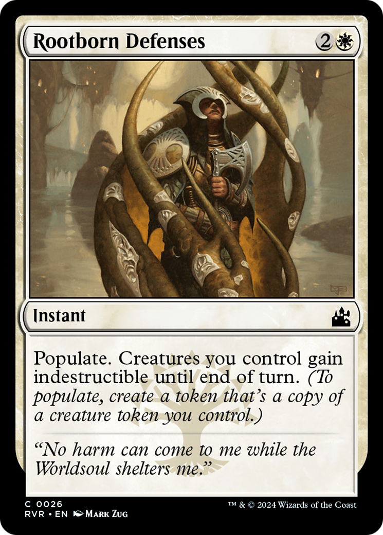 Rootborn Defenses [Ravnica Remastered] | Total Play