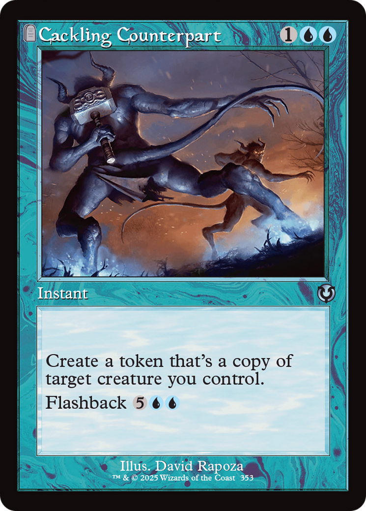 Cackling Counterpart (Retro Frame) [Innistrad Remastered] | Total Play