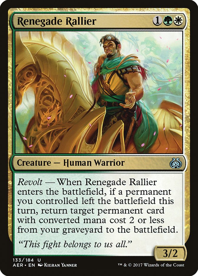 Renegade Rallier [Aether Revolt] | Total Play
