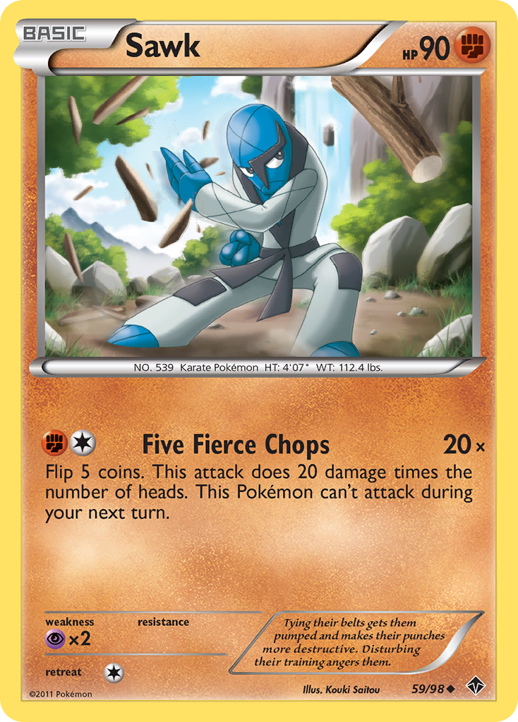 Sawk (59/98) [Black & White: Emerging Powers] | Total Play
