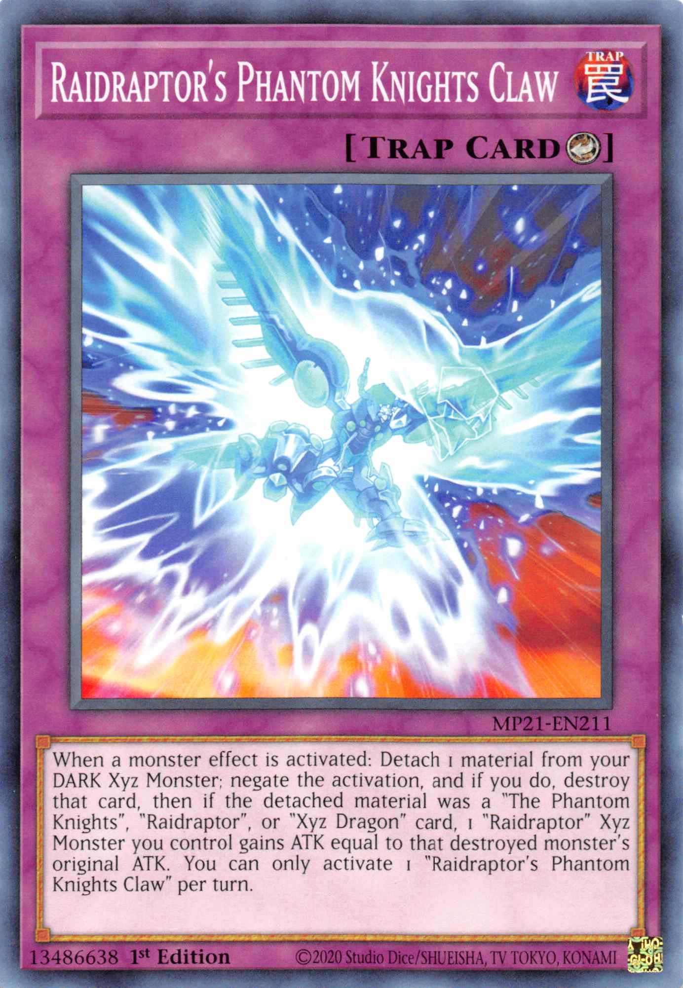 Raidraptor's Phantom Knights Claw [MP21-EN211] Common | Total Play