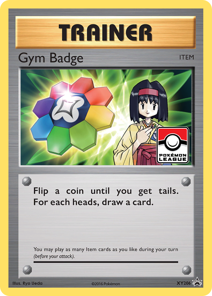 Gym Badge (XY206) (Erika) [XY: Black Star Promos] | Total Play