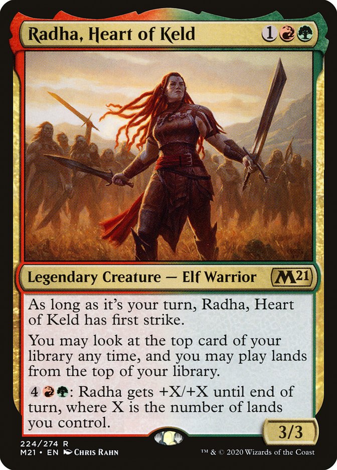 Radha, Heart of Keld [Core Set 2021] | Total Play
