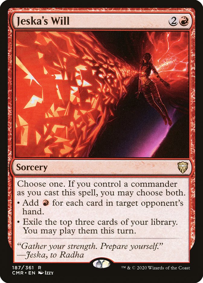 Jeska's Will [Commander Legends] | Total Play
