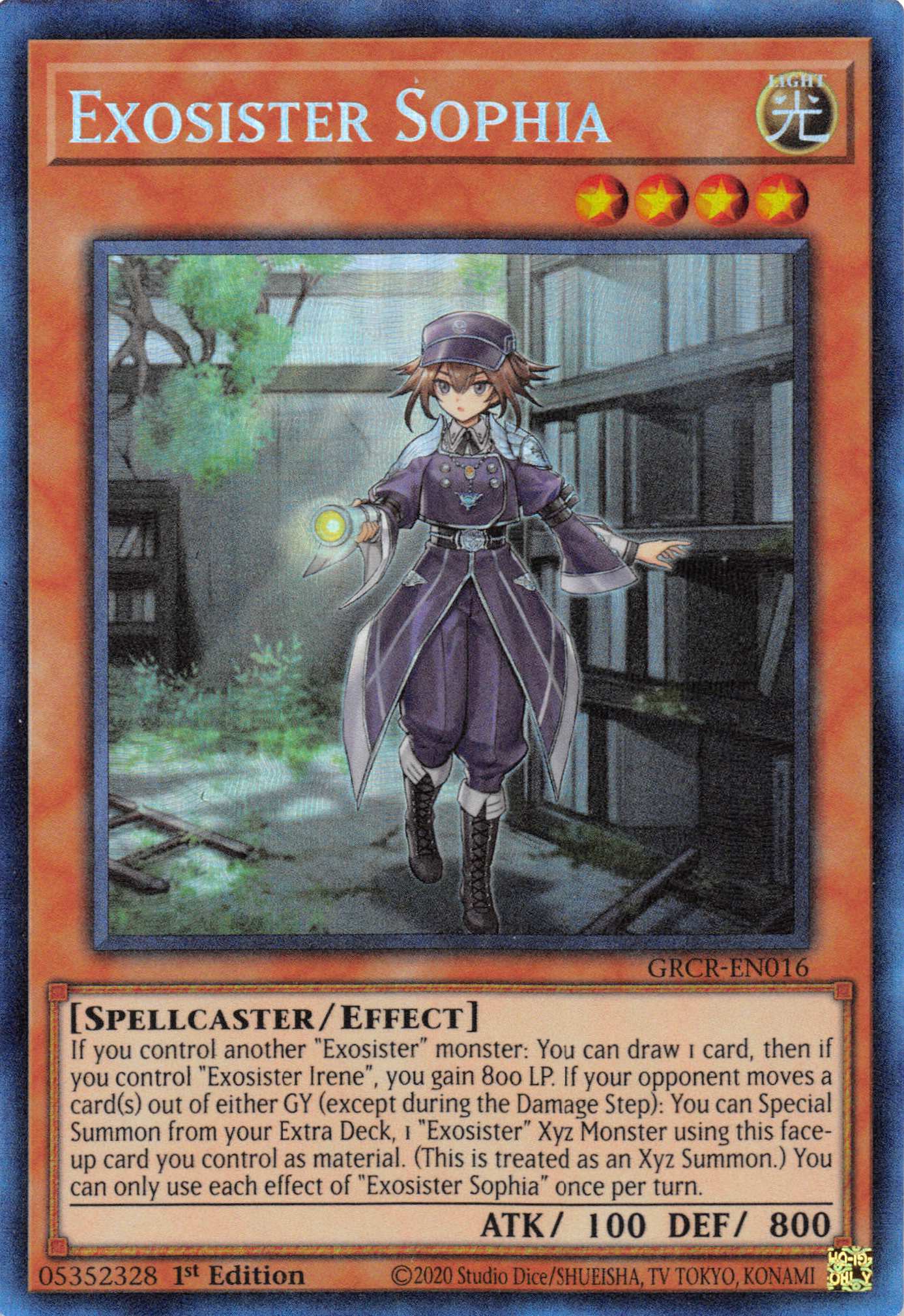 Exosister Sophia [GRCR-EN016] Collector's Rare | Total Play