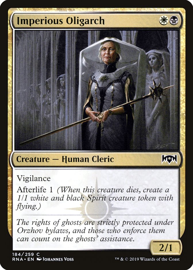 Imperious Oligarch [Ravnica Allegiance] | Total Play