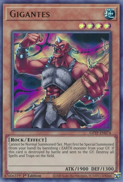 Gigantes [GFTP-EN074] Ultra Rare | Total Play