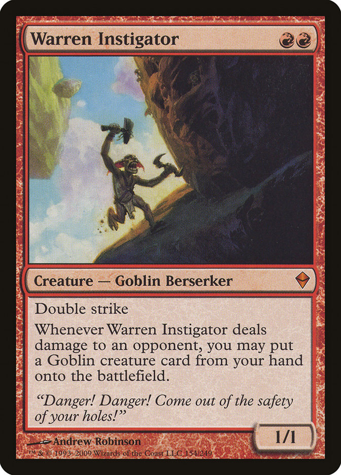 Warren Instigator [Zendikar] | Total Play