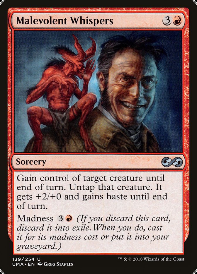 Malevolent Whispers [Ultimate Masters] | Total Play