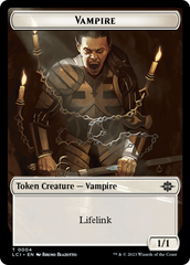 Vampire // Skeleton Pirate Double-Sided Token [The Lost Caverns of Ixalan Tokens] | Total Play