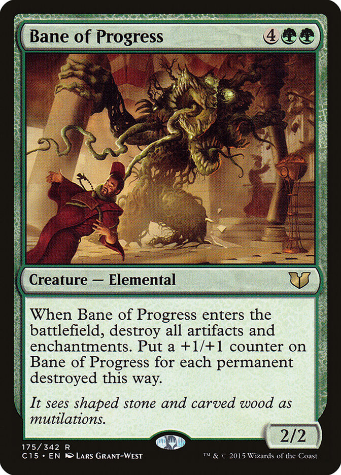 Bane of Progress [Commander 2015] | Total Play