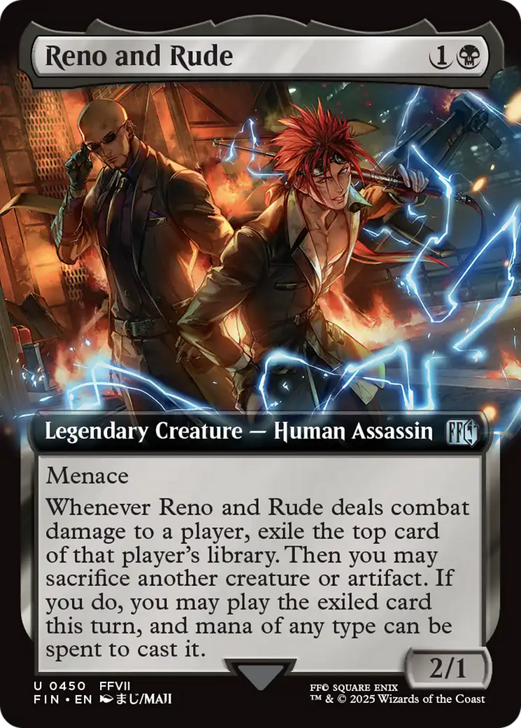 Reno and Rude (Extended Art) [FINAL FANTASY] | Total Play