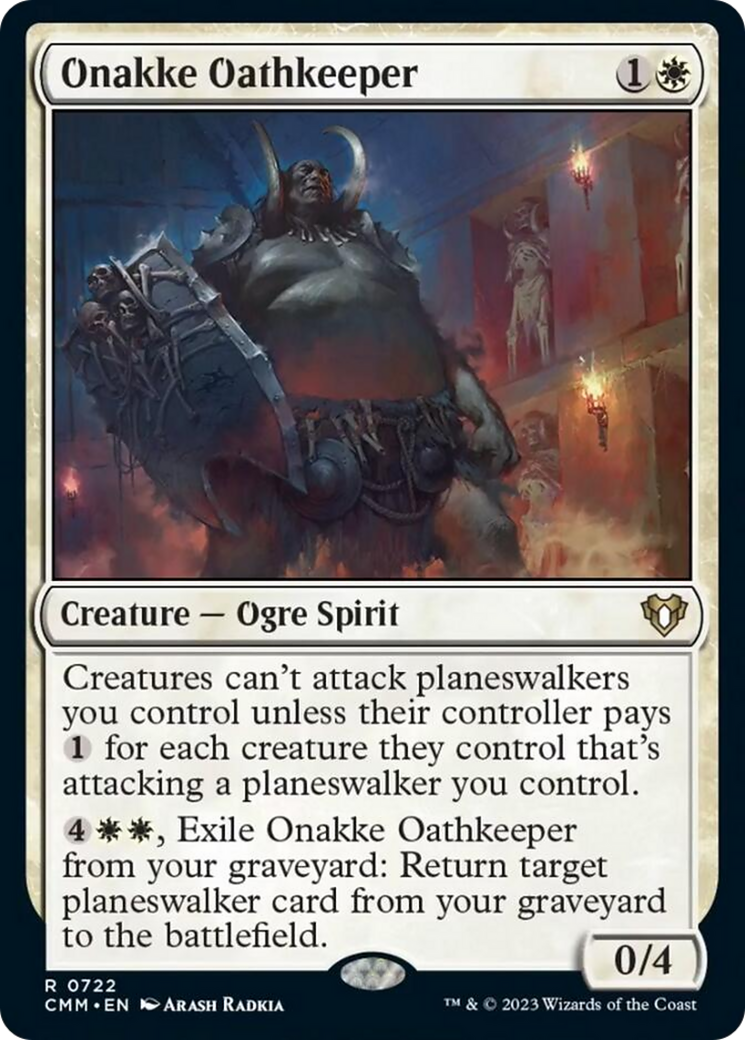 Onakke Oathkeeper [Commander Masters] | Total Play