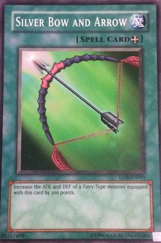 Silver Bow and Arrow [LOB-EN091] Common | Total Play
