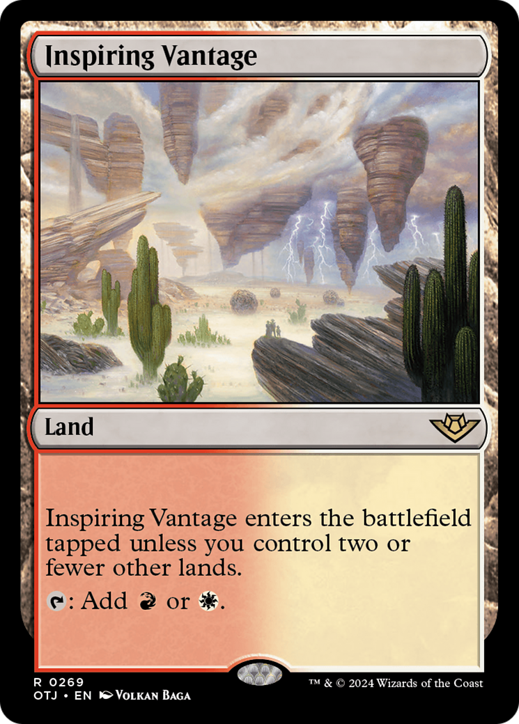 Inspiring Vantage [Outlaws of Thunder Junction] | Total Play