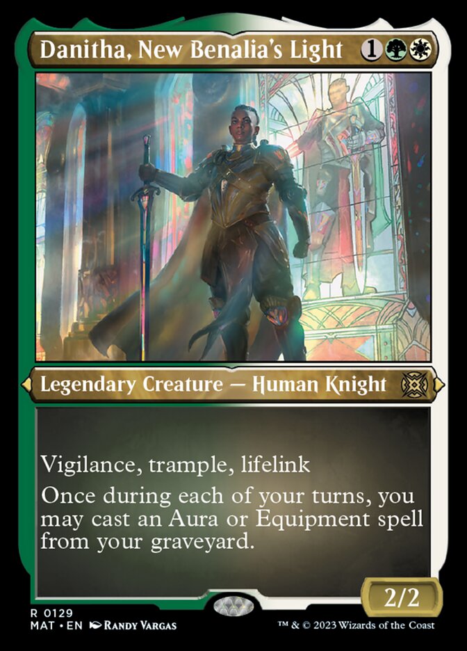 Danitha, New Benalia's Light (Foil Etched) [March of the Machine: The Aftermath] | Total Play