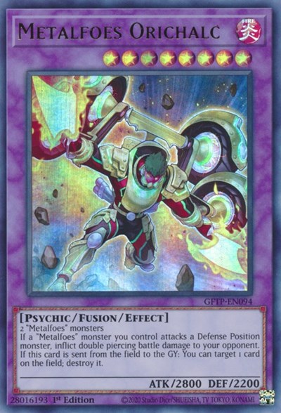 Metalfoes Orichalc [GFTP-EN094] Ultra Rare | Total Play