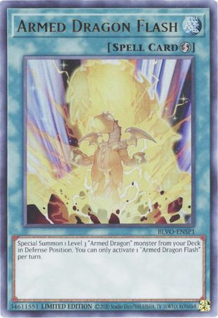 Armed Dragon Flash [BLVO-ENSP1] Ultra Rare | Total Play