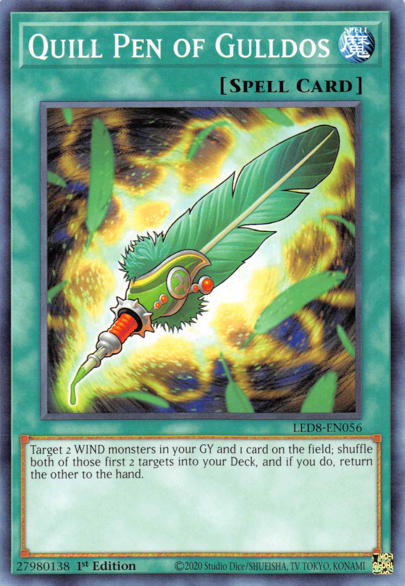 Quill Pen of Gulldos [LED8-EN056] Common | Total Play