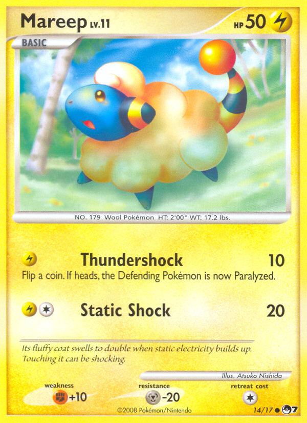 Mareep (14/17) [POP Series 7] | Total Play