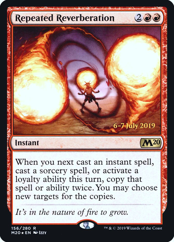 Repeated Reverberation [Core Set 2020 Prerelease Promos] | Total Play