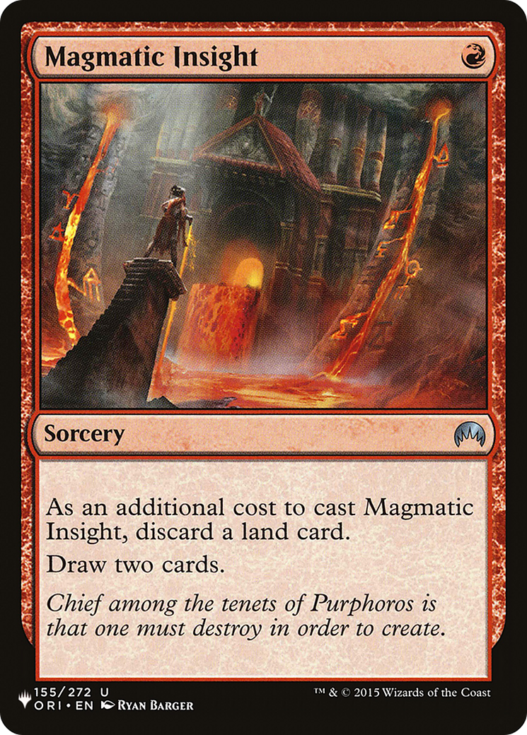 Magmatic Insight [The List Reprints] | Total Play