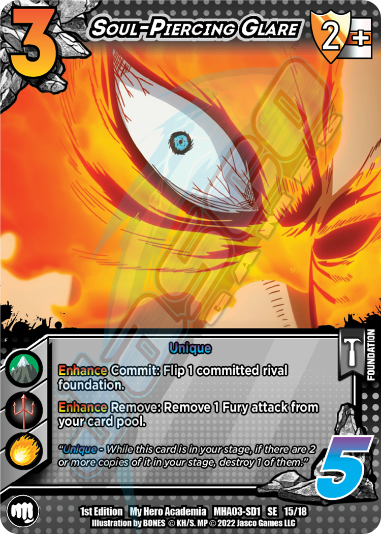Soul-Piercing Glare [Endeavor Clash Deck] | Total Play