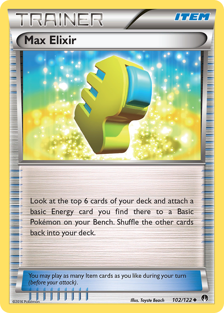 Max Elixir (102/122) [XY: BREAKpoint] | Total Play