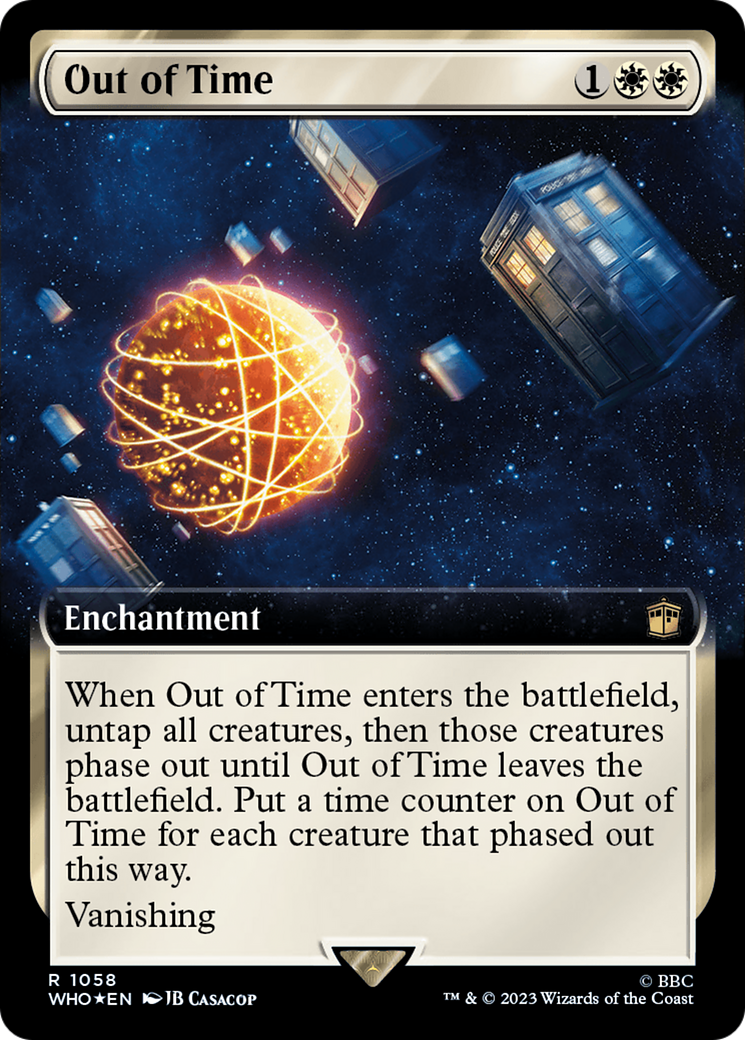 Out of Time (Extended Art) (Surge Foil) [Doctor Who] | Total Play