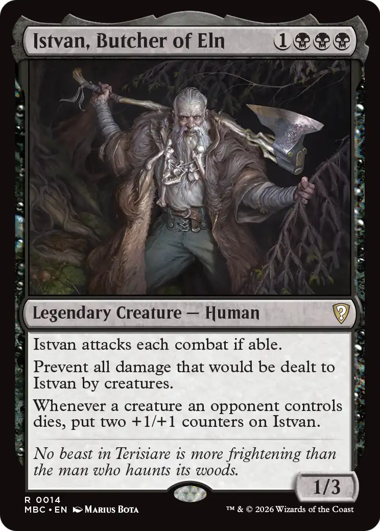 Istvan, Butcher of Eln [Mystery Booster: Commander Edition] | Total Play