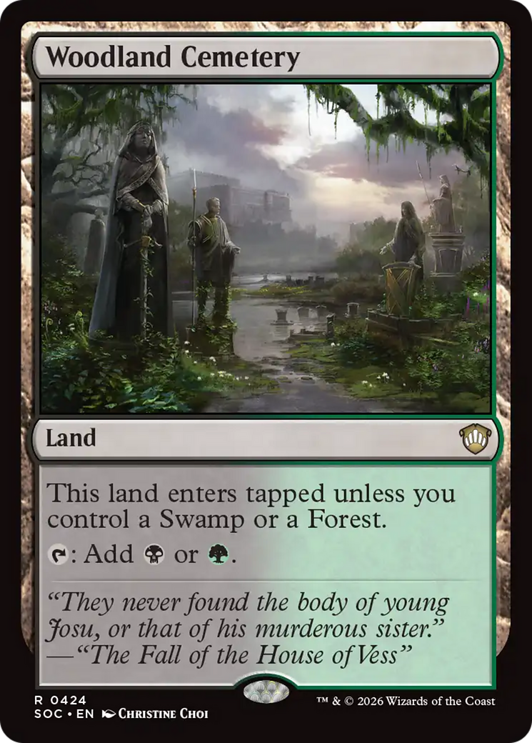 Woodland Cemetery [Secrets of Strixhaven Commander] | Total Play