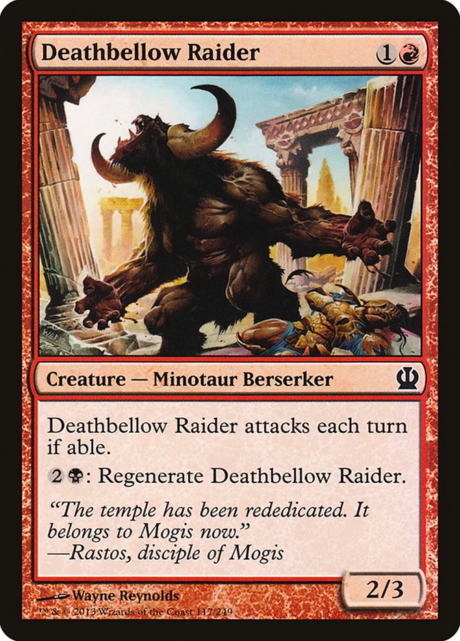 Deathbellow Raider [Theros] | Total Play