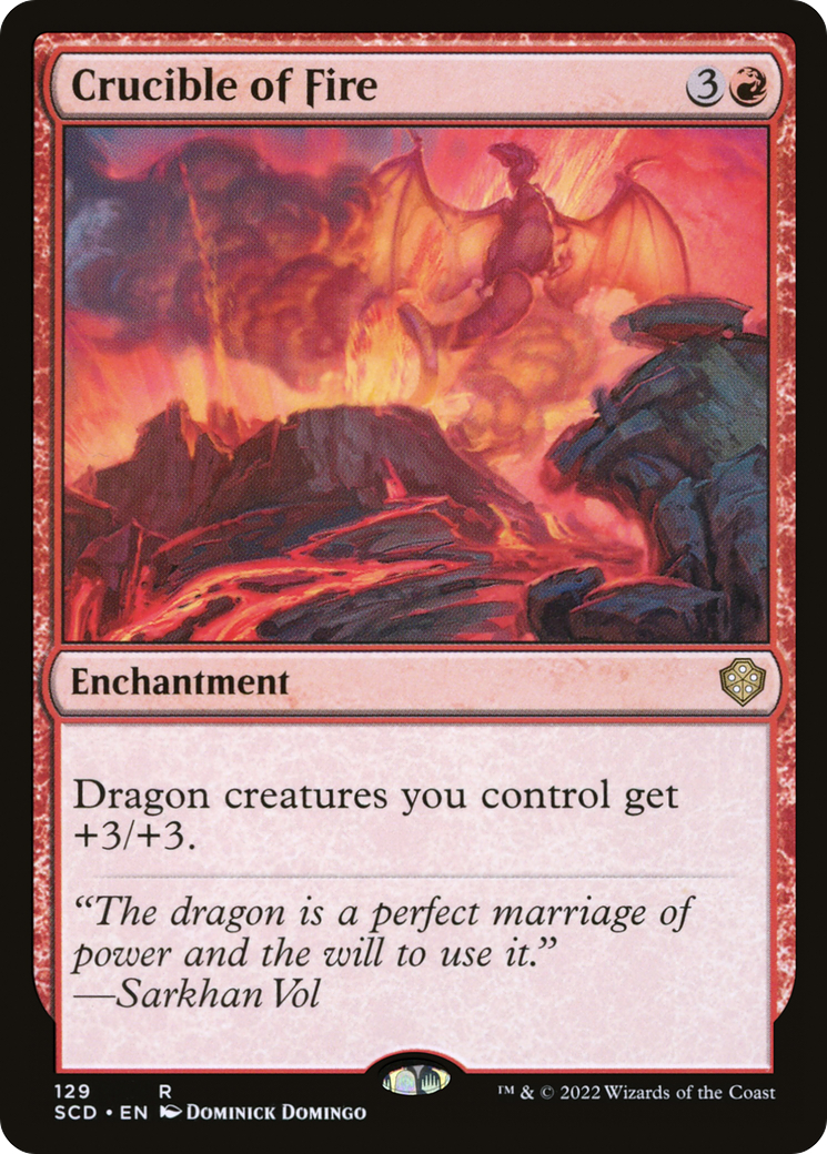Crucible of Fire [Starter Commander Decks] | Total Play