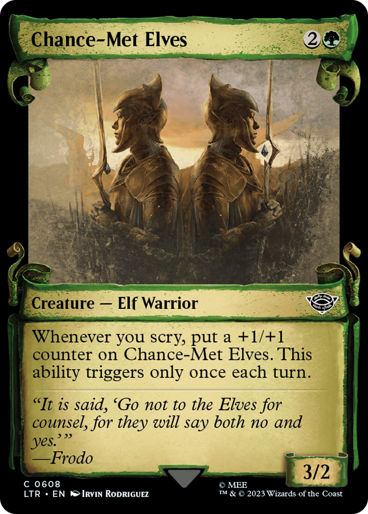 Chance-Met Elves [The Lord of the Rings: Tales of Middle-Earth Showcase Scrolls] | Total Play