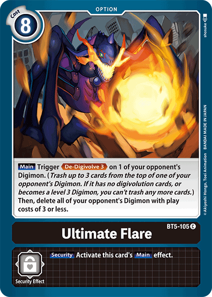 Ultimate Flare [BT5-105] [Battle of Omni] | Total Play