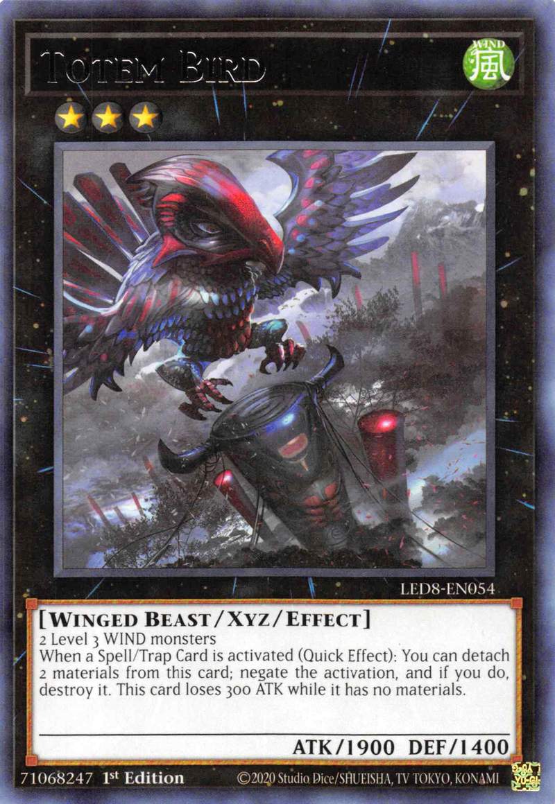 Totem Bird [LED8-EN054] Rare | Total Play