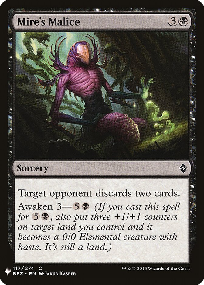 Mire's Malice [Mystery Booster] | Total Play