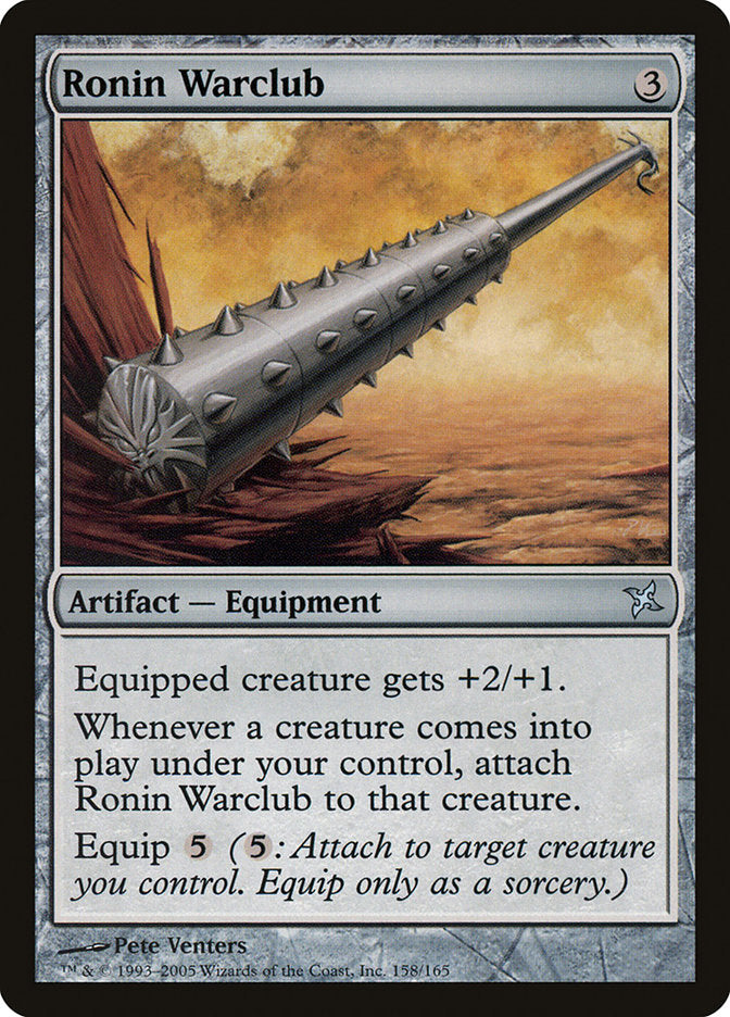 Ronin Warclub [Betrayers of Kamigawa] | Total Play
