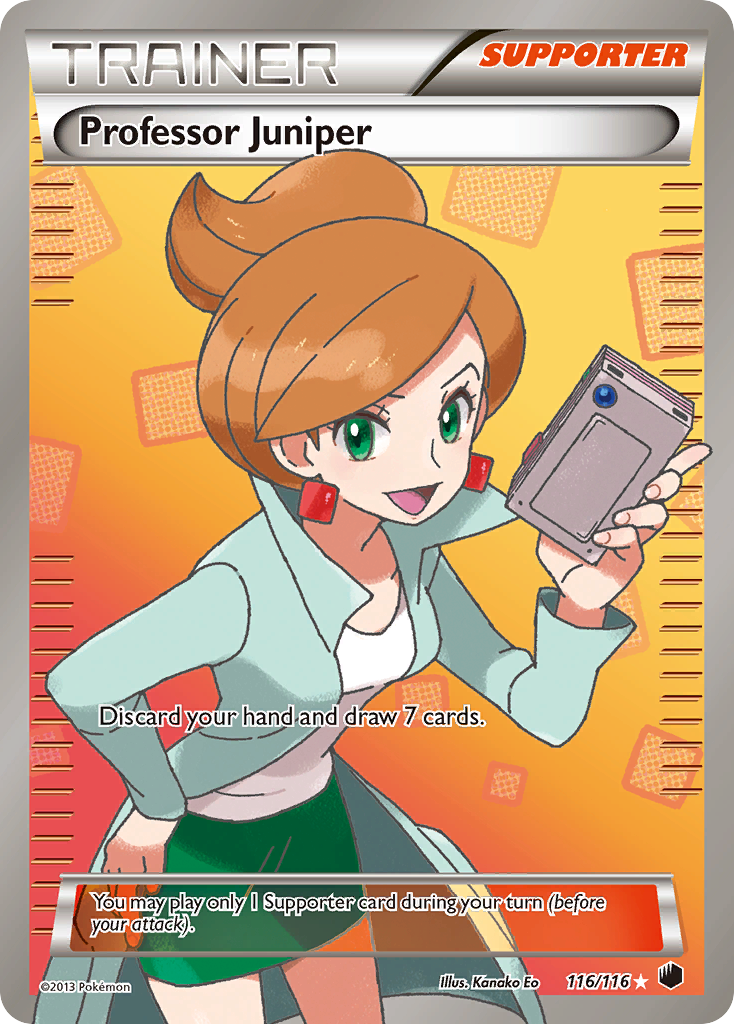 Professor Juniper (116/116) [Black & White: Plasma Freeze] | Total Play