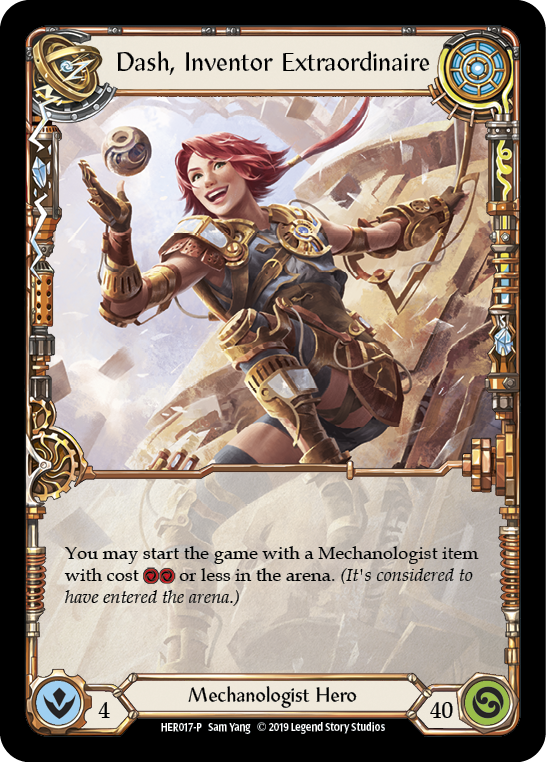 Dash, Inventor Extraordinaire [HER017-P] (Promo)  1st Edition Rainbow Foil | Total Play